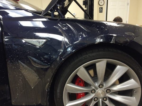 Tesla Entire Car Wrap, 3M Crystalline and Opti-Coat Pro